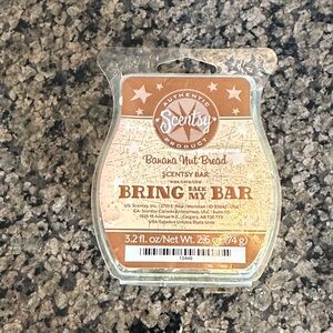 Scentsy Banana Nut Bread Scented Bar - Warm Brown